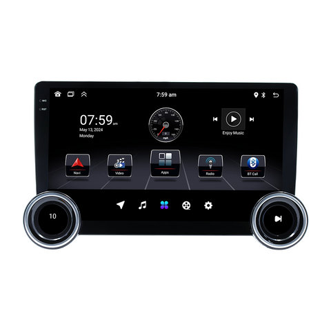 Car Stereo With Wireless Carplay And Android Auto 10.1" IPS 2.5D Player Universal 4 Core Android 13 WIFI Navigation