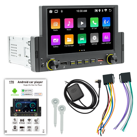 Universal 1din Android  Autoradio 6.2 Inch screen with wireless carplay auto electronics