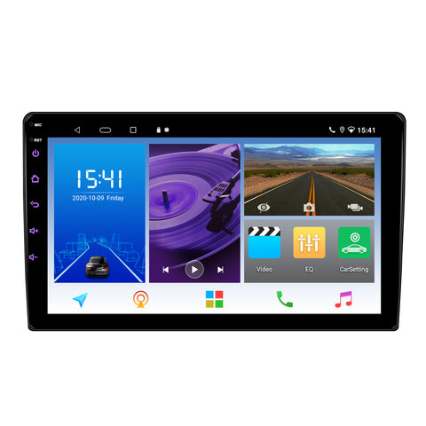 Car stereo manufacturer android car video with wireless carplay universal 7 9 10 inch IPS screen 8 cores android 11 2GB+32GB support front and rear double recording collision detection