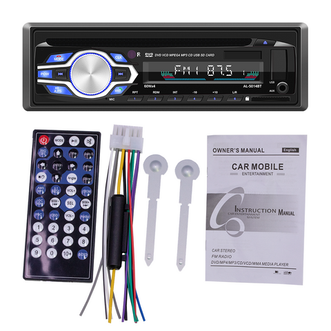 Car stereo factory car dvd player single din car radio FM radio car mp3 player