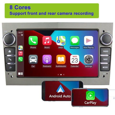 Android 11 Car stereo With Wireless Carplay For Opel Astra H Antara Corsa D Vivaro Meriva Vectra Zafira B Car Multimedia Player 8 Core Radio