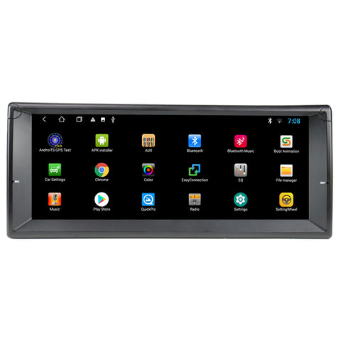 Car stereo for bmw e39 android 10 10.25 inch screen support bluetooth wifi navigation radio carplay and android auto function