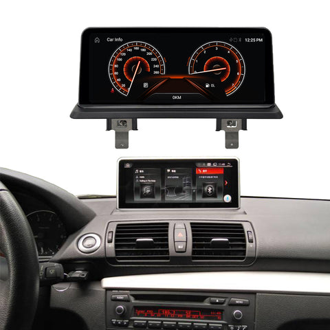 autoradio android car stereo with wireless carplay and android auto for BMW 1 series E81 E82 E87 E88 WIFI bluetooth GPS