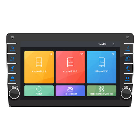 car stereo wholesaler car radio optional wireless carplay android GPS navigation system universal 9 inch HD screen