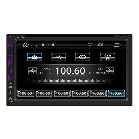 car cd player double din car stereo with Apple carplay and Android auto Bluetooth 5.0 FM AM radio ubs aux camera input