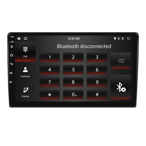 Car radio factory bluetooth car stereo optional apple carplay and android auto 9 inch touch screen support bluetooth wifi gps navigation aux usb camera input