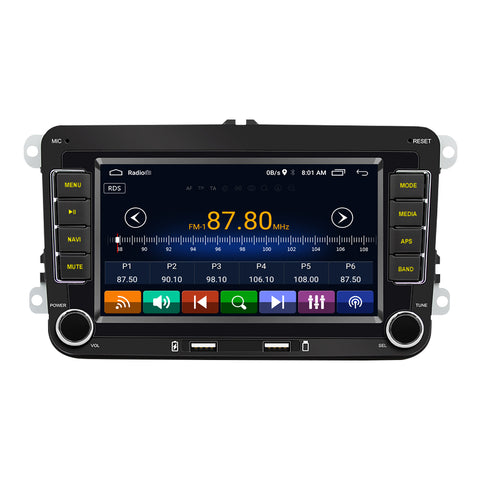 Car Stereo Factory Wholesaler Car Radio Optional Wireless Carplay And Android Auto For VW Golf Polo Beetle Amarok Touran Polo Passat 7 Inch HD Screen