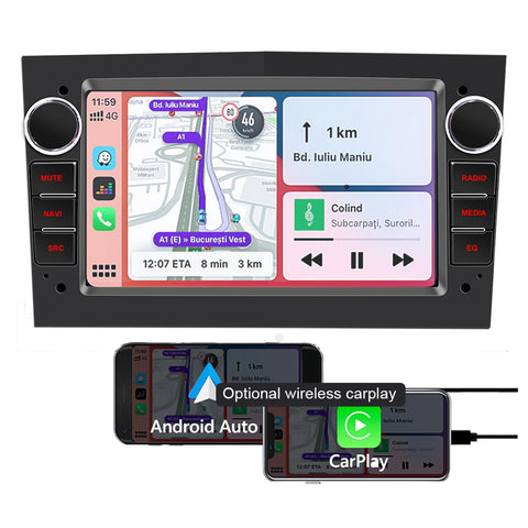 Navigation system Manufacturer Car Stereo For Opel Astra H Antara Corsa D Vivaro Meriva Vectra Zafira B Optional Wireless Carplay And Android Auto Function